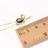 Gold-Plated Butterfly Mother Pearl Pendant Necklace