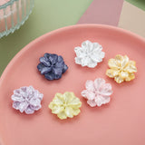 Pearlescent Camellia Banmaru DIY Hair Clip Resin Patch