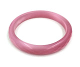 Vintage Pearlized Glass Bangle Bracelets Women Natural Stone Bangles