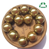 6mm-30mm Brown Round Acrylic Pearl Beads for Jewelry Making A07