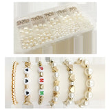 Pearls Beads Set DIY Beaded Bracelet