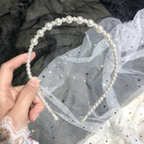 Beaded Bridal Headband Wedding Hair Accessories Party Tiara HB78