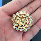 Pearls Rhinestone Cluster Button Wedding Embellishment 10 pcs