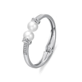 Pearl Crystal Bracelet for Women Mum Girl Birthday Gift
