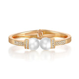 Pearl Crystal Bracelet for Women Mum Girl Birthday Gift