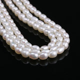 Natural Freshwater Pearl Beads 4-5mm Rice Shape DIY Jewelry Making 100% Natural