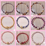 Freshwater Pearl Hand Bracelets 3pcs/lot