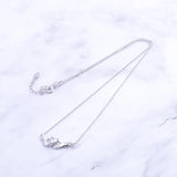 925 Silver Heart Necklace Pendant Romantic Jewelry