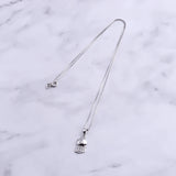 925 Silver Copper Coin Monkey Necklace Zircon Pendant Kids Jewelry Gift