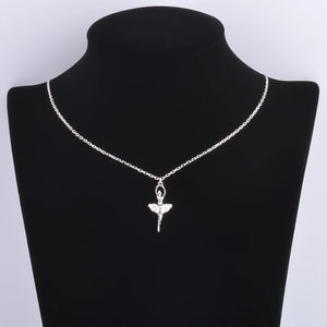 925 Silver Ballerina Ballet Dancer Necklace Pendant for Women