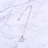 925 Silver Virgo Zircon Necklace for Women