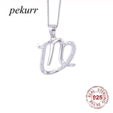 925 Silver Virgo Zircon Necklace for Women
