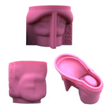 Cowboy Hat Flowerpot Mold DIY Clay Silicone Pen Holder Mould