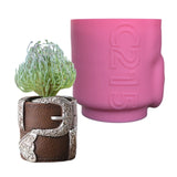 Cowboy Hat Flowerpot Mold DIY Clay Silicone Pen Holder Mould