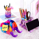 Elephant Shaped Resin Mold for Phone Stand & Pen Holder