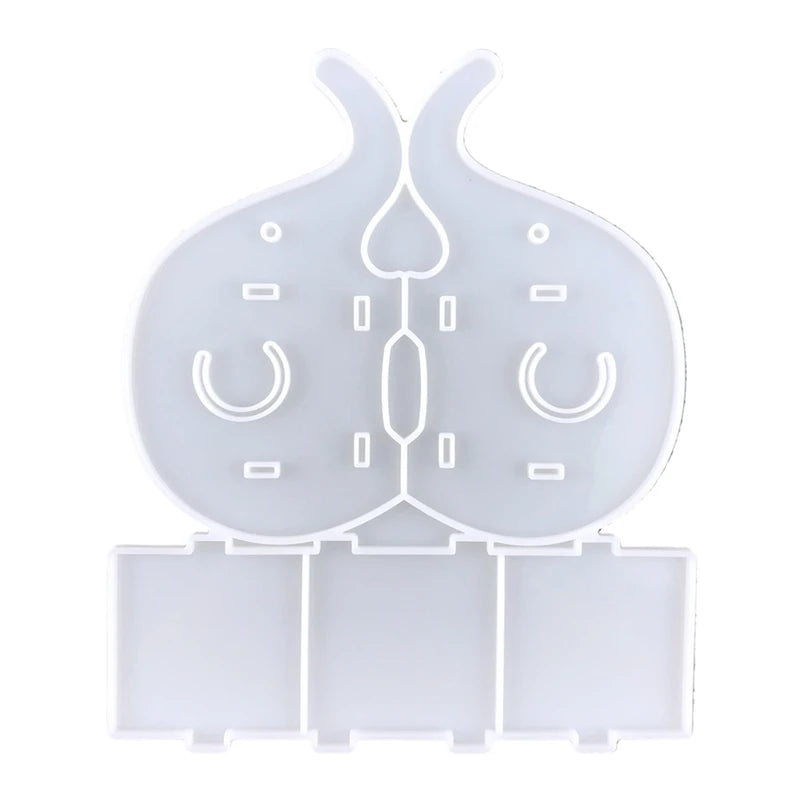 Elephant Shaped Resin Mold for Pen Holder with Phone Stand