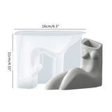 Silicone Mold for DIY Succulents Pen Holder