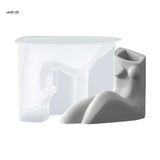 Silicone Mold for DIY Succulents Pen Holder