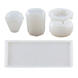 Silicone Pen Holder Mould Flower Pot Resin DIY Casting Mold