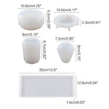 Silicone Pen Holder Mould Flower Pot Resin DIY Casting Mold