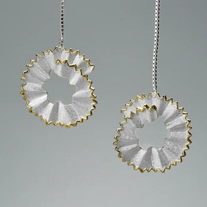 Silver Wedding 925 Sterling Silver Earrings
