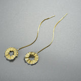 Silver Wedding 925 Sterling Silver Earrings