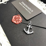 925 Sterling Silver Pendant Anchor Classic Winter Jewelry Europe