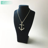 Anchor Libertarians 925 Sterling Silver Pendant Gift for Men Women