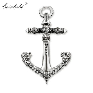 Anchor Libertarians 925 Sterling Silver Pendant Gift for Men Women