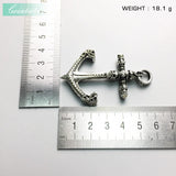 Anchor Libertarians 925 Sterling Silver Pendant Gift for Men Women