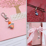 Star Pendant Key Ring Lucky Gifts Wedding Girls