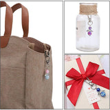 Star Pendant Key Ring Lucky Gifts Wedding Girls