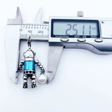 925 Silver Aquanaut Diver Aliens Pendant Jewelry Gift
