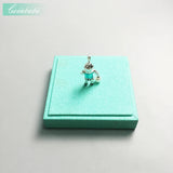 Aquanaut Diver Aliens Pearl 925 Sterling Silver Necklace Gift
