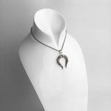 Dragon Horns 925 Silver Pendant Ethnic Jewelry Gift