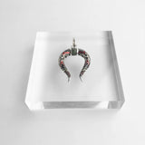 Dragon Horns 925 Silver Pendant Ethnic Jewelry Gift