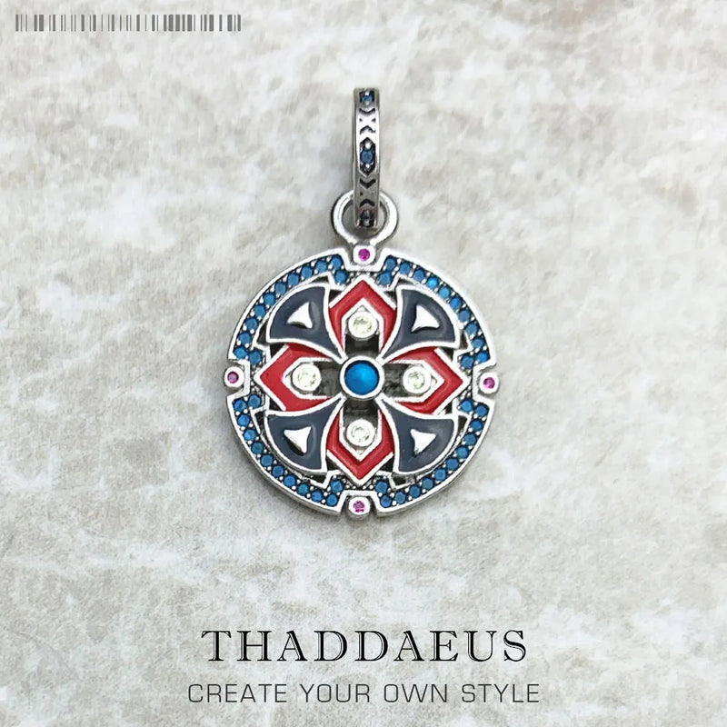 Feminine Graceful Pendant Ornaments 925 Sterling Silver Gift