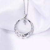 Pearl Corals Jade Bead Pendant Base Mount Finding Settings