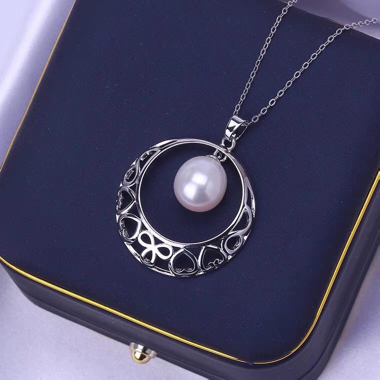 Pearl Corals Jade Bead Pendant Base Mount Finding Settings