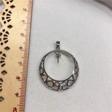 Pearl Corals Jade Bead Pendant Base Mount Finding Settings