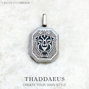 Sterling Silver Pendant Cat Winter Fine Jewelry