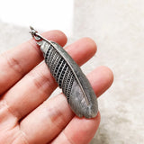 Feather Winter Jewelry 925 Sterling Silver Gift For Women Men