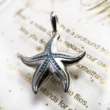 Pendant Starfish Necklace Summer Fine Jewelry Europe Bijoux Gift