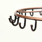 Rotate Metal Jewelry Display Stand Organizer