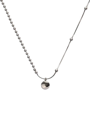 925 Silver Chain Necklace High Jewelry Personality