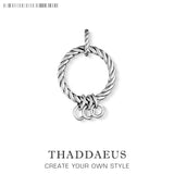 Pendant Charm Carrier Cord Look Jewelry Europe Style Gift