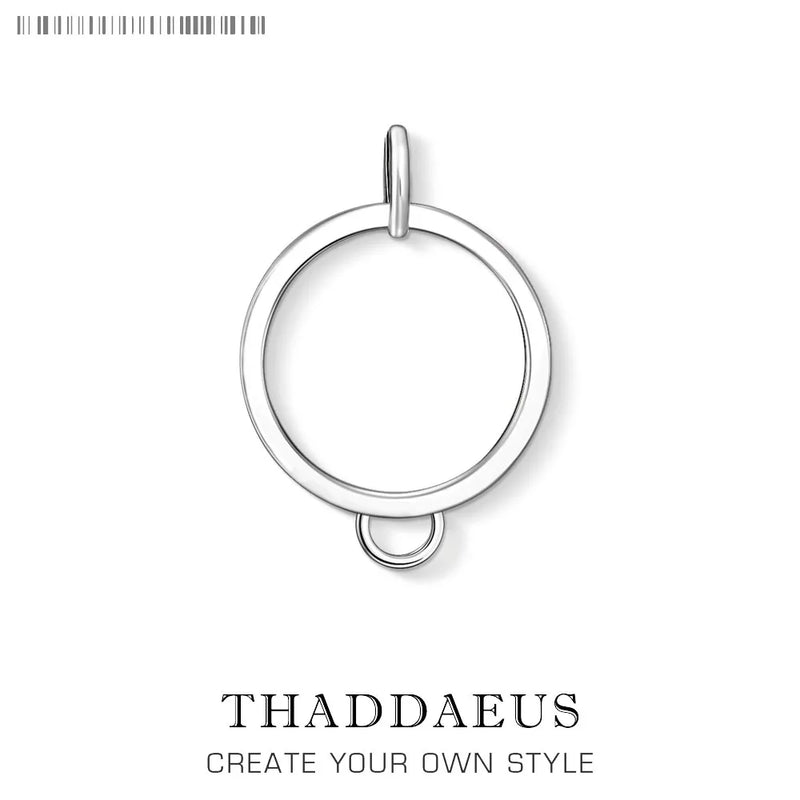 Large Round Pendant Charm Carrier 2019 Jewelry Europe Style Bijoux Gift