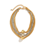 Metal Balls Pendant Choker Necklace Y2k Jewelry
