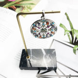 Colorful Amulet Pendant 925 Silver Zircon Europe Style Fine Jewelry