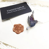 Colourful Hummingbird Pendant,2020 Jewelry Europe Bijoux Lightness Gift
